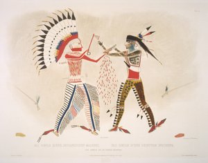 Fac-símile de uma pintura indiana